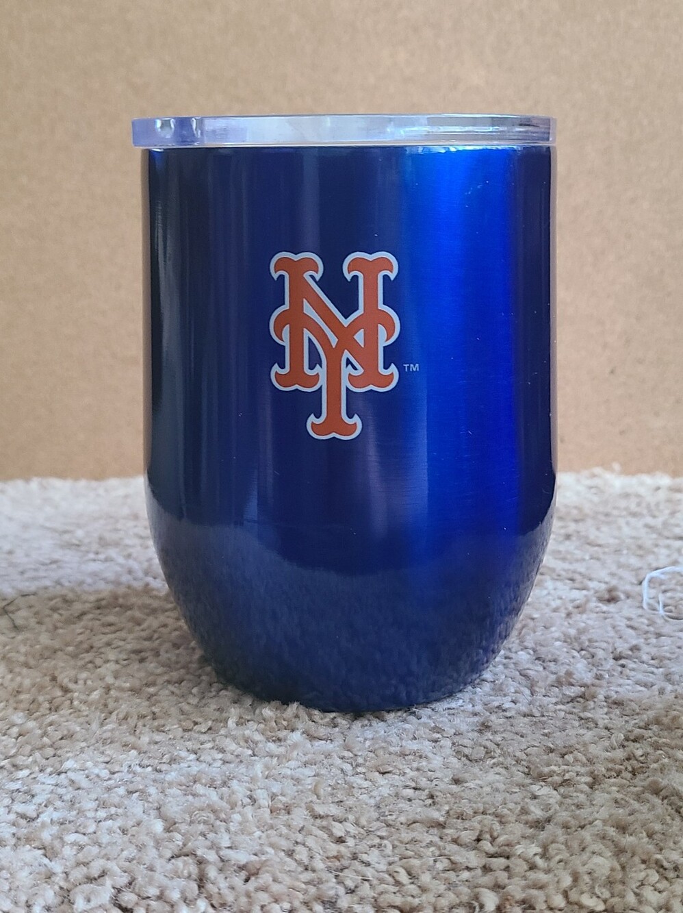 New York Mets Blue Insulated Stainless Steel Tumbler